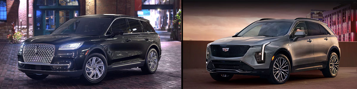 2025 Lincoln Corsair vs 2025 Cadillac XT4
