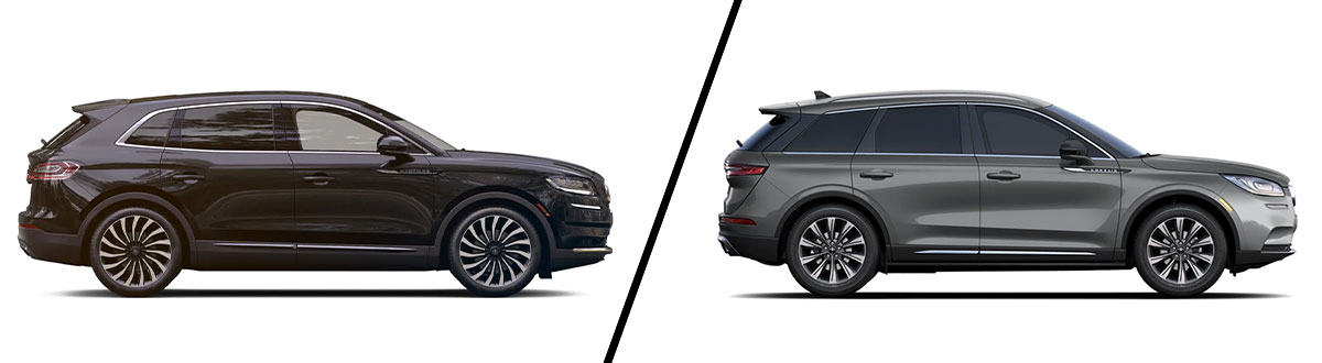 2022 Lincoln Nautilus vs Lincoln Corsair