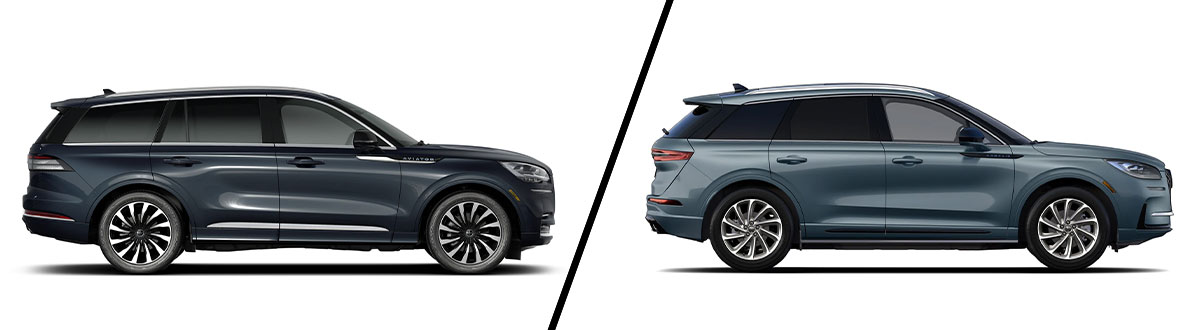 2023 Lincoln Aviator vs 2023 Lincoln Corsair