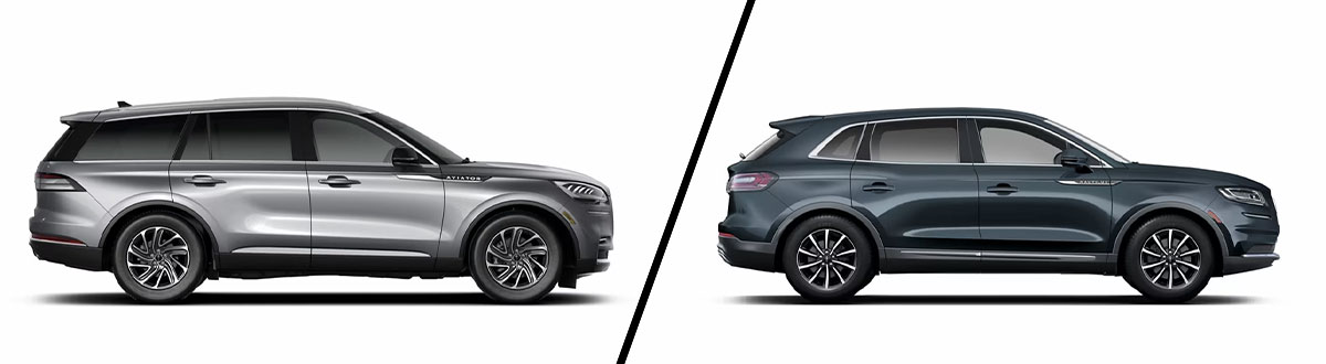 2023 Lincoln Aviator vs 2023 Lincoln Nautilus