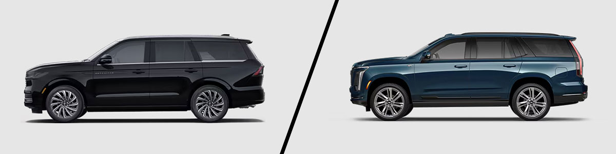 2025 Lincoln Navigator vs 2025 Cadillac Escalade